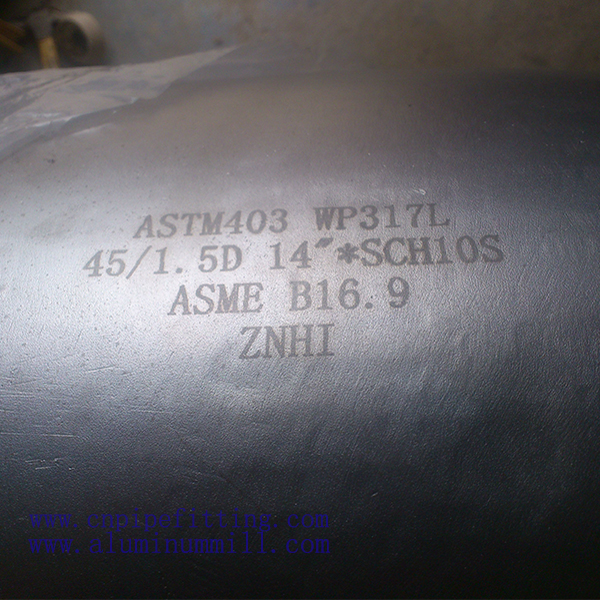Pics alloy steel A234 WP317L 