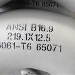 AL 6061 T6 Pipe fitting