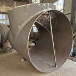 API 5LS X-42 96'' External Coated Wth 3L Polyethylene Carbon Steel Pipe Fitting Equal Tee