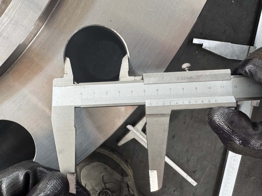 Bolt circle diameter measurement