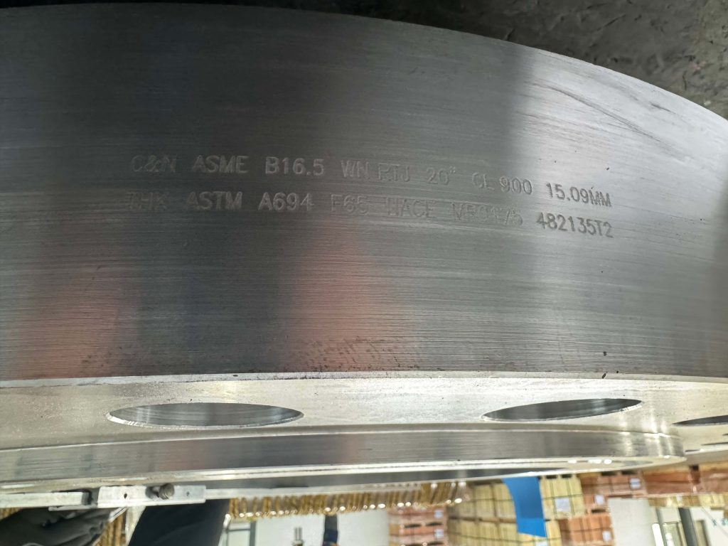 A694 F65 B16.5 WN RTJ Flange – High-Strength Carbon Steel Forged Flange