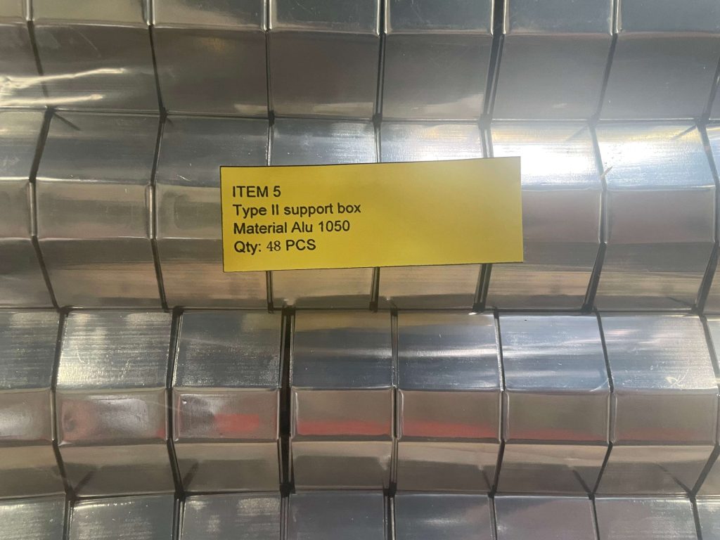 Fin Tube Support Box,Aluminum Support Collar for Finned Tubes