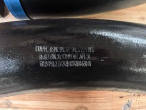 API 5L GR.B PSL2 SMLS Bend, B16.49 Carbon steel Seamless Pipe Fittings Bends