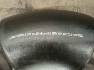 ASTM A234 WP9 45 DEG Elbow