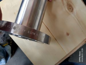Long Weld Neck RF ASTM A182 F904L, Lwn Flange, Long Neck Flange