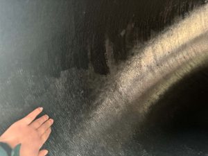 Mechanical grinding, surface preparation
