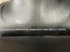 ASTM A234 WP5 Equal Tee