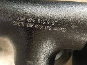 ASTM A234 WP9 Equal Tee