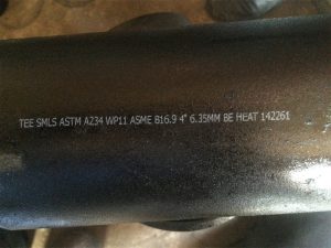 ASTM A234 WP22 Equal Tee ASTM A234 WP22 Equal Tee