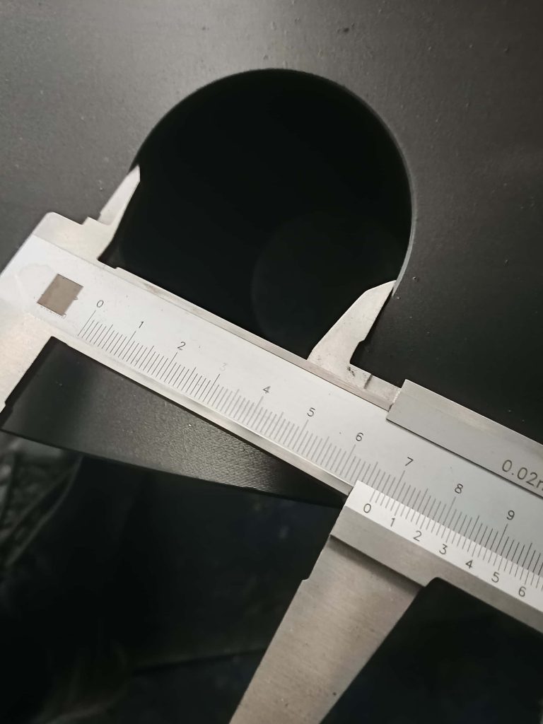 WNRF 36“ CL600 A707 L5 CL4 Hole Spacing Measurement